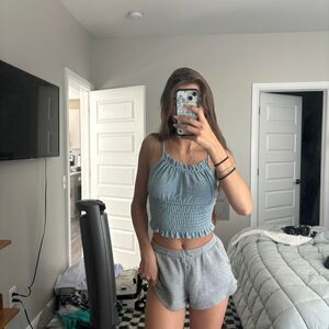 Urban Outfitters Blue Tank Top